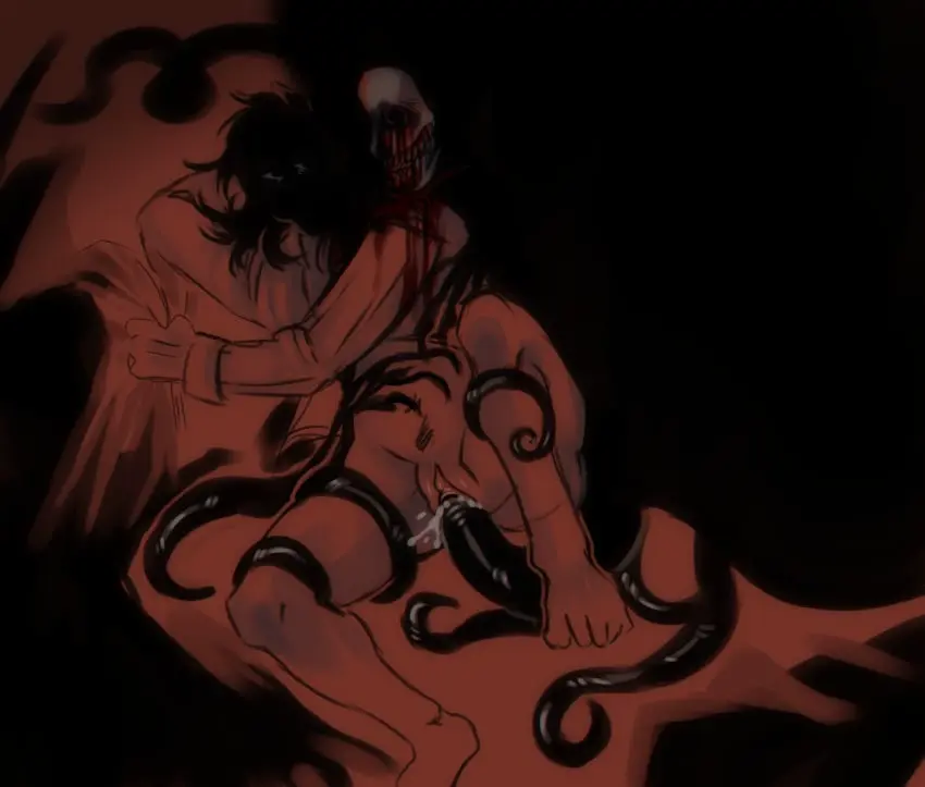 Image female,cum,male,teeth,from_behind,male/female,cum_in_pussy,cum_inside,monster,original_character,vaginal_penetration,self_upload,blood,tentacle,tentacle_sex,fangs,chubby_female,fan_character,nightmare_fuel,nightmare_husbando,monstrous_humanoid,xenophilia,teratophilia,mandela_catalogue,alternate_(mandela_catalogue),alternate_(species),christoph266