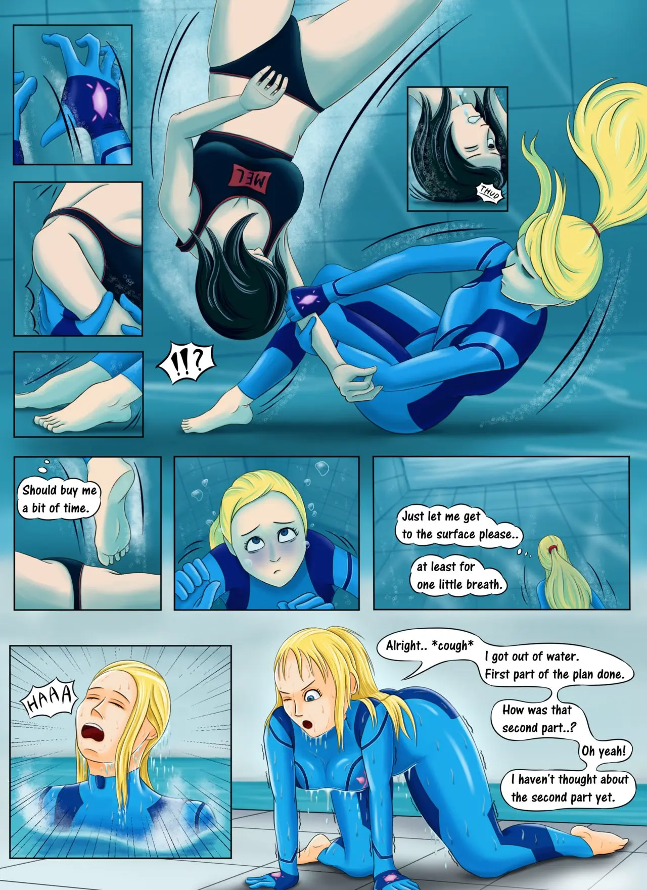Image breasts,female,comic,original_characters,metroid,samus_aran,underwater,drowning,air_bubbles,geldibson