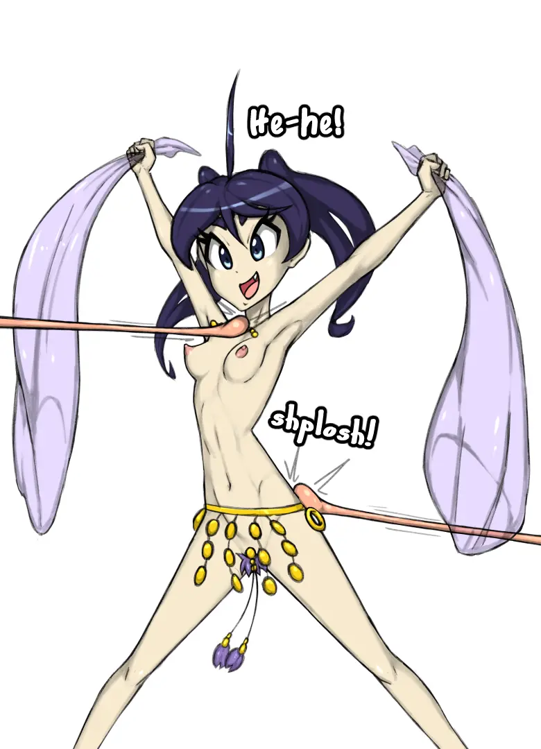 Image female,solo,original,purple_hair,twintails,skinny,undressing,strip_game,stripping,getting_naked,getting_undressed,sketchwork,vikky_(sketchwork)
