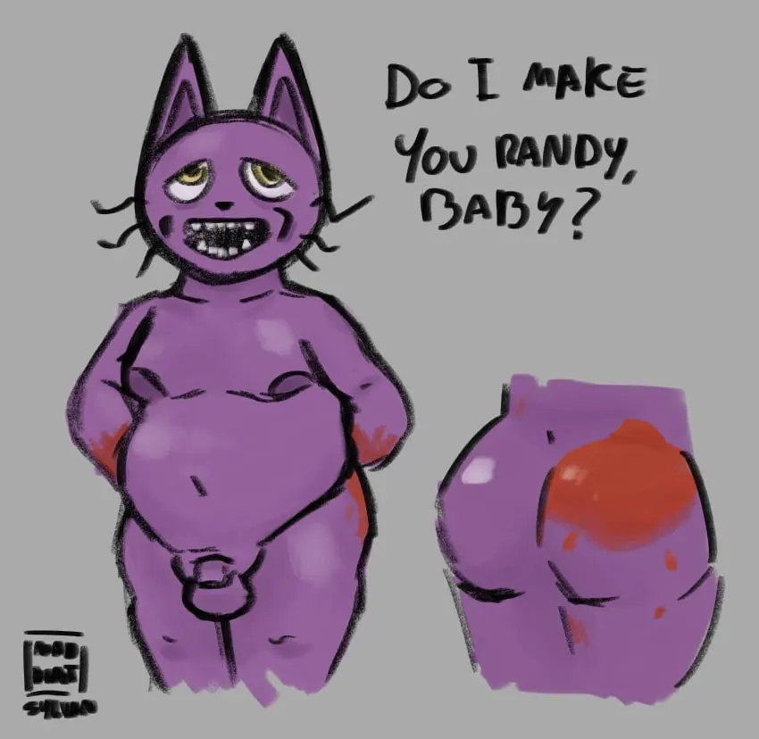 Image hi_res,simple_background,solo,male,penis,belly,shaded,balls,anthro,purple_fur,absurd_res,small_penis,blood,bodily_fluids,fur,genitals,mammal,feline,purple_body,felid,overweight,simple_shading,moobs,overweight_male,simple_coloring,fear_and_hunger,fear_and_hunger:_termina,mad-depot,pocketcat