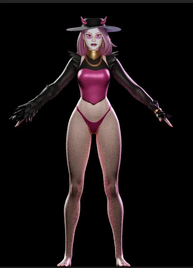 Image pink_hair,fortnite,3d,thong,fortnite:_battle_royale,sunglasses,looking_over_eyewear,looking_over_glasses,looking_over_sunglasses,tinted_eyewear,harpy_haze_(fortnite),haze_(fortnite),pink-tinted_eyewear