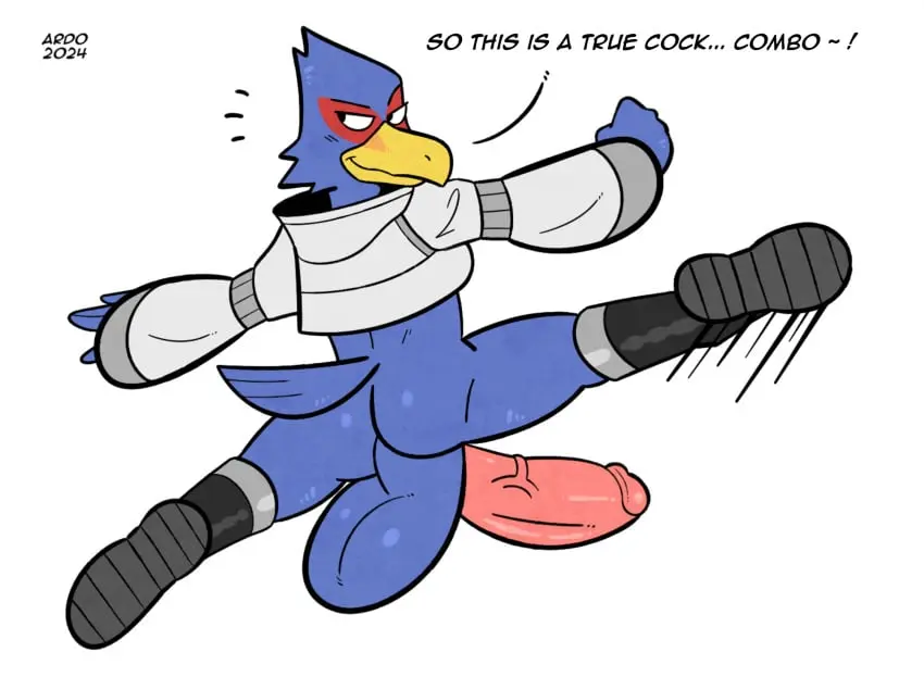 Image clothed,clothing,hi_res,simple_background,solo,white_background,male,penis,tail,ass,big_penis,erection,humanoid_penis,male_only,balls,huge_cock,feathers,anthro,veiny_penis,text,spread_legs,spreading,nintendo,presenting,big_balls,footwear,genitals,dialogue,rear_view,black_eyes,jacket,bottomless,english_text,huge_balls,2024,blue_body,presenting_hindquarters,avian,beak,bird,humanoid_genitalia,signature,vein,boots,glans,topwear,perineum,bottomless_male,pink_glans,backsack,pink_penis,tail_feathers,blue_feathers,blue_perineum,bottomless_anthro,exclamation_point,alternate_version_at_source,super_smash_bros.,blue_balls,star_fox,yellow_beak,ellipsis,circumcised,falco_lombardi,blue_butt,tilde_after_text,tadaoardo