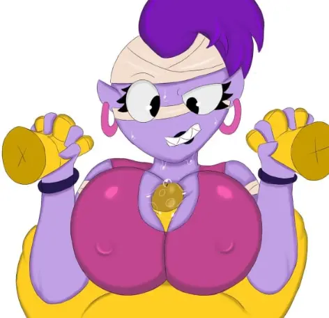 Image tagme,brawl_stars,emz_(brawl_stars),poco_(brawl_stars)