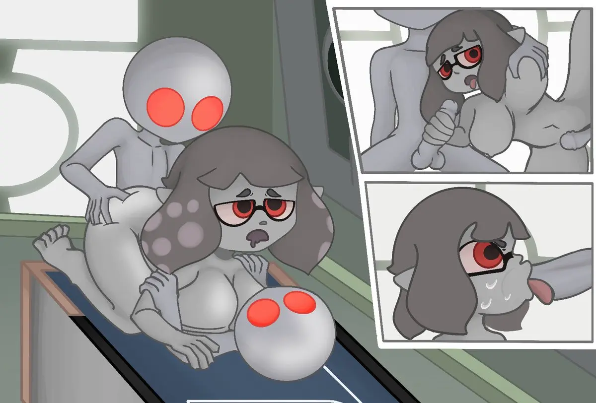 Image 1girls,female,red_eyes,male,sweat,2d,tagme,pointy_ears,sweatdrop,nintendo,blowjob,handjob,tentacle,2d_(artwork),sweating,marine,splatoon,splatoon_(series),splatoon_3,tentacle_hair,2d_artwork,long_ears,bald,gangbang,mask,inkling,inkling_girl,marine_humanoid,mollusk,mollusk_humanoid,inkling_boy,5boys,masked,bald_male,splatoon_3:_side_order,parallel_canon_(splatoon),agent_4_(splatoon),glitchy_eel