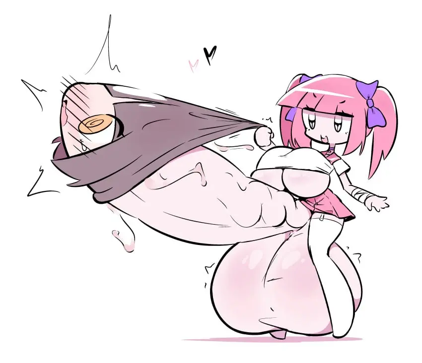 Image 1girls,blush,breasts,clothed,clothing,female,human,light-skinned_female,light_skin,mostly_clothed,open_mouth,simple_background,smile,standing,white_background,bangs,blunt_bangs,cum,penis,short_hair,thighhighs,yellow_eyes,1futa,duo,erection,futa_on_female,futanari,intersex,light-skinned_futa,underboob,balls,huge_cock,huge_breasts,pink_hair,veiny_penis,what,testicles,hair_ribbon,brown_hair,condom,twintails,skirt,black_eyes,pleated_skirt,serafuku,bottomless,heart,huge_balls,hyper_balls,hyper_penis,penis_bigger_than_body,gigantic_penis,bandaged_arm,hyper,crossover,chibi,futa_focus,white_thighhighs,hair_ribbons,huge_testicles,chibi_style,pink_skirt,holding_condom,purple_ribbon,body_horror,penis_longer_than_knee,condom_transformation,condom_with_face,menhera-chan_(ezaki_bisuko)_(character),o-bisu,white_serafuku,wrist-cut_transformation_subculture_menhera,menhera_chan_(nanase_kurumi),menhera_shoujo_kurumi-chan