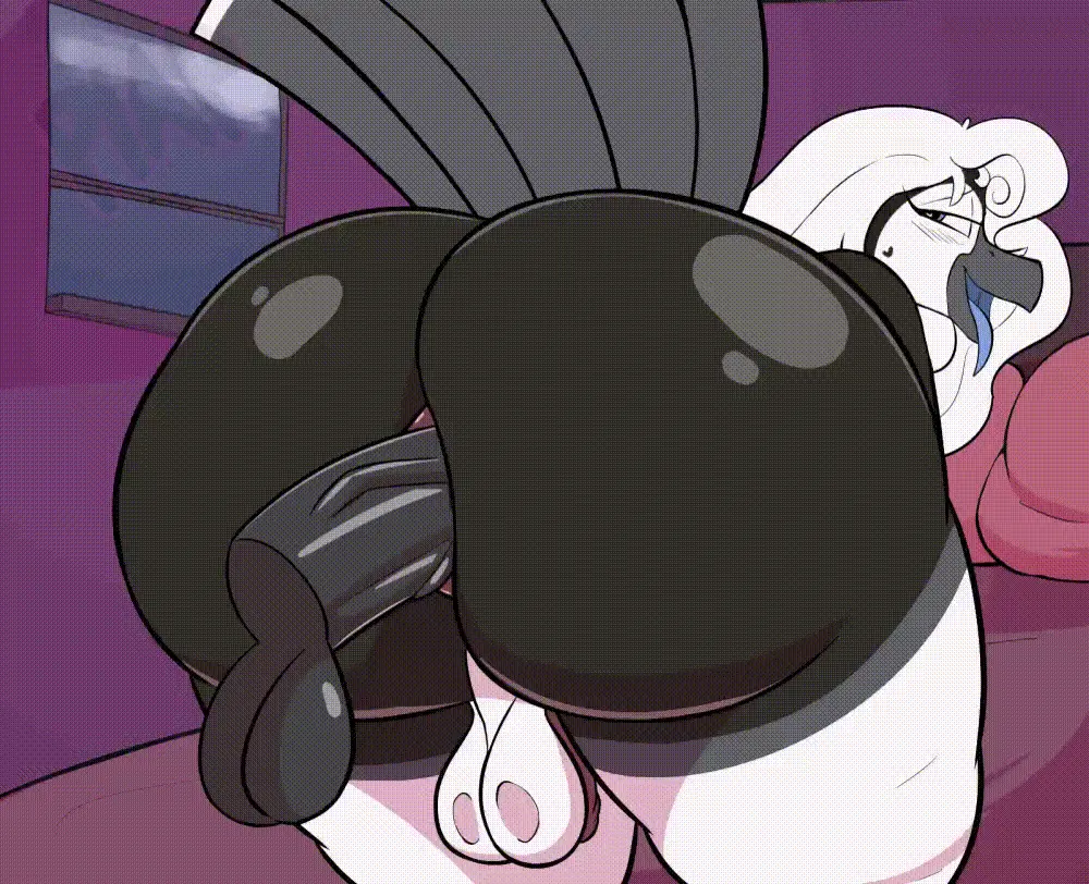 Image penis,furry,tongue,big_ass,big_butt,looking_back,futanari,intersex,pleasured,anal,anal_sex,balls,anthro,original_character,futa_only,small_penis,aroused,animated,gif,furry_only,anthro_only,avian,avian_humanoid,bird,bird_humanoid,commission,kingofacesx