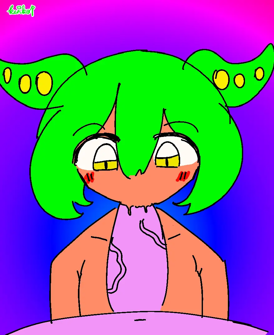 Image 1girls,female,1boy,animal_ears,male,navel,penis,short_hair,yellow_eyes,uncensored,fellatio,watermark,tan_skin,veiny_penis,accurate_art_style,pov,blowjob,hair_between_eyes,green_hair,animated,vocaloid,flat_chest,sucking,sucking_penis,animated_gif,pink_penis,voiceroid,parody,humor,mv_character,epilepsy_warning,kenkop,rainbow_background,yababaina_(vocaloid),zundamon
