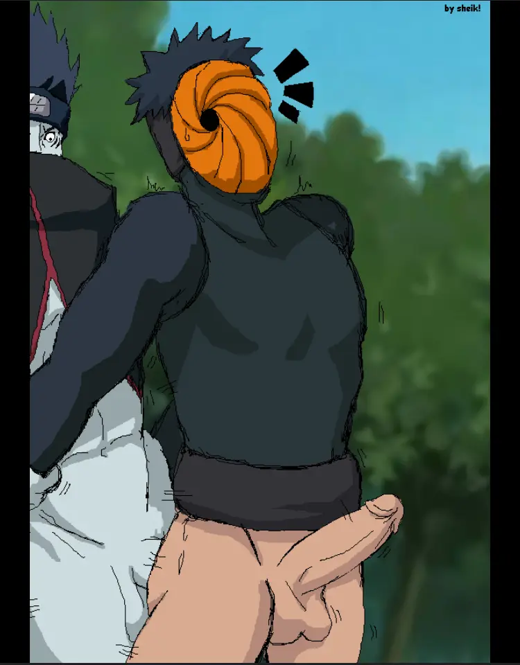 Image standing,male,penis,2boys,male/male,male_only,yaoi,tagme,gay,gay_sex,bottomless,erect_penis,male_penetrating,partially_clothed,naruto,naruto_(series),naruto_shippuden,standing_sex,male_focus,implied_sex,male_penetrated,anal_penetration,mask,erect_while_penetrated,uchiha_obito,hoshigaki_kisame,tobi