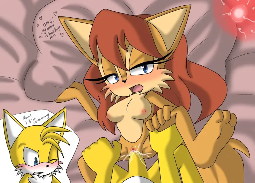 Image blush,breasts,female,hi_res,cum,male,nude,penis,pussy,sex,uncensored,duo,male/female,anthro,cum_in_pussy,cum_inside,blonde_hair,one_eye_closed,impregnation,vaginal_penetration,ovum,bed,uncensored_breasts,penetration,genital_fluids,bodily_fluids,canid,genitals,mammal,dialogue,female_penetrated,male_penetrating,sega,sonic_(series),sonic_the_hedgehog_(series),male_penetrating_female,sperm_cell,furniture,fox,mother_and_son,age_difference,miles_prower,tails,tails_the_fox,son,miles_tails_prower,son_penetrating_mother,stated_incest,angelofhapiness,rosemary_prower