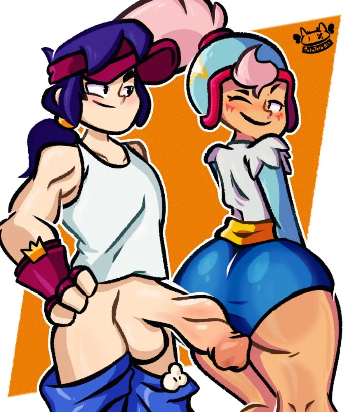Image tagme,brawl_stars,janet_(brawl_stars),fang_(brawl_stars)