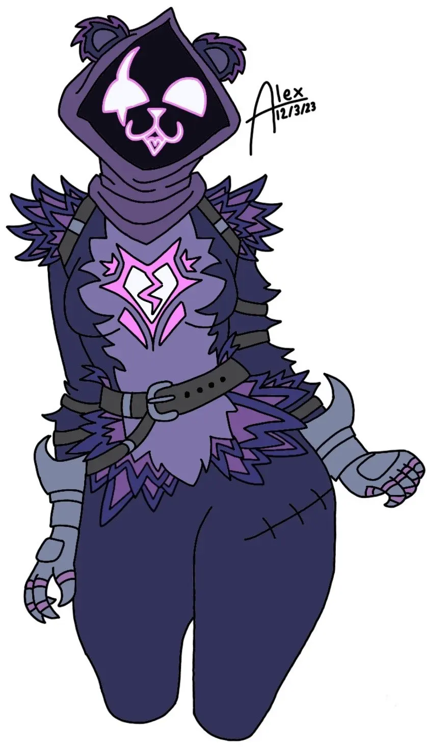 Image female,fortnite,raven_team_leader,tagme,drawn
