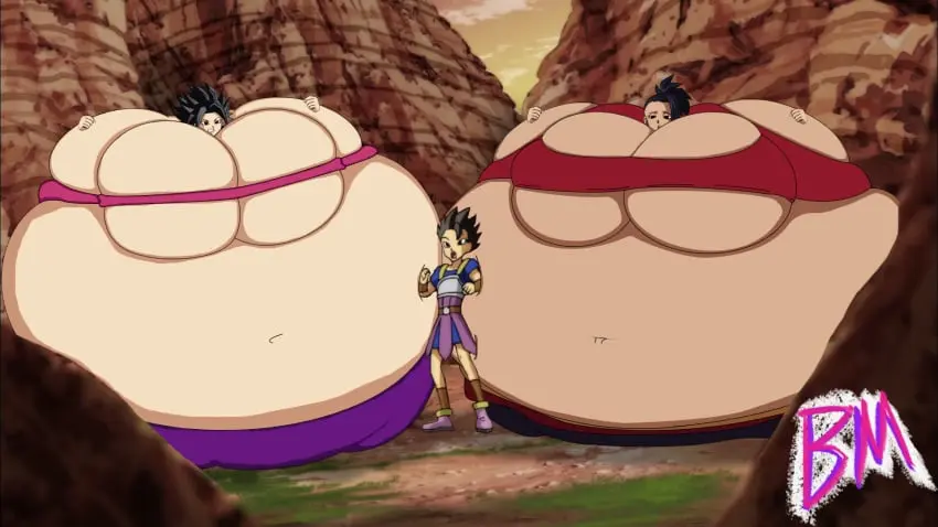 Image big_breasts,breasts,female,belly,big_belly,breasts_bigger_than_head,dragon_ball,inflation,spherical_inflation,fat,breast_expansion,dragon_ball_super,balloon_inflation,caulifla,dragon_ball_(series),kale,belly_expansion,belly_inflation,inflated_belly,booberries_morphs,body_inflation,blimp,inflated_breasts
