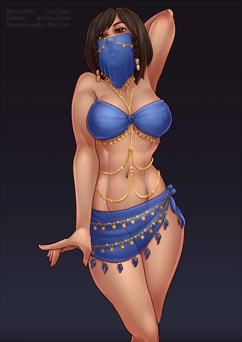 Image 1girls,big_breasts,breasts,brown_eyes,female,female_only,hair_ornament,human,human_only,nipples,simple_background,solo,sidelocks,bikini,bra,female_focus,dark_skin,belly,fringe,jewelry,solo_female,solo_focus,2d,parted_lips,brown_hair,mature_female,dark-skinned_female,braid,fit,fit_female,revealing_clothes,see-through,2d_(artwork),partially_clothed,mature,nipples_visible_through_clothing,2024,egyptian,abs,strapless,see-through_clothing,arm_up,belly_dancer,belly_dancer_outfit,overwatch,overwatch_2,chain_jewelry,arm_behind_head,twitter_username,hand_behind_head,sarong,human_female,gold_jewelry,transparent_clothing,veil,no_bra_under_clothes,egyptian_female,harem_outfit,pharah,braless,deviantart,chain_necklace,adult_female,adult,questionable,deviantart_username,arabian,arabian_female,chain,waist_chain,cuti-chan,hentai_foundry,notcuti,fringe_trim
