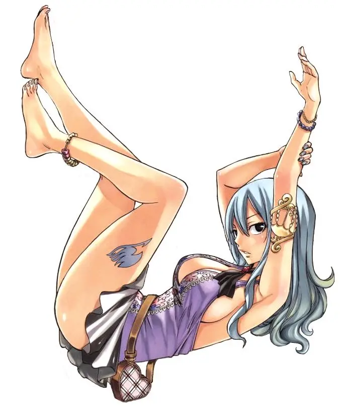 Image 1girls,female,female_only,solo,blue_hair,feet,tagme,fairy_tail,juvia_lockser