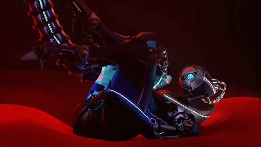 Image hi_res,simple_background,solo,penis,pussy,on_back,sex,futanari,humanoid,intersex,feet,virtual_youtuber,spread_pussy,spreading,vaginal_penetration,absurd_res,3d,penetration,genitals,sex_toy,fingering,dildo,toes,thigh_sex,finger_fuck,machine,robot,robot_humanoid,talons,blender_cycles,wire,blender_(artwork),99_(ninepsi),antenna_wire,ninepsi,nines_(ninepsi),robotic_tentacles