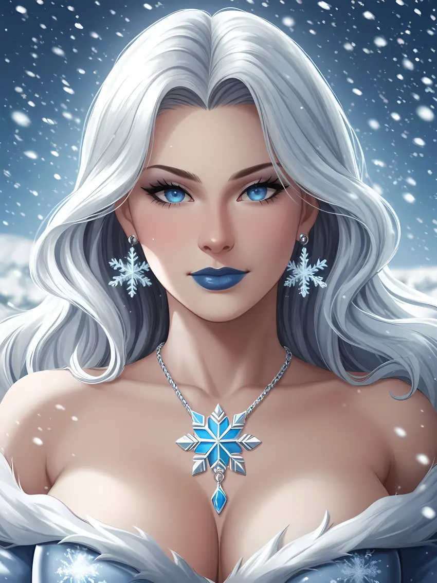Image 1girls,breasts,female,female_only,light-skinned_female,light_skin,solo,white_hair,blue_eyes,voluptuous,ai_generated,cleavage,sideboob,solo_female,voluptuous_female,curvy,curvy_body,curvy_female,curvy_figure,hourglass_figure,dc,dc_comics,curvaceous,curves,silver_hair,curvaceous_body,inner_sideboob,platinum_blonde_hair,killer_frost,infiniteskull