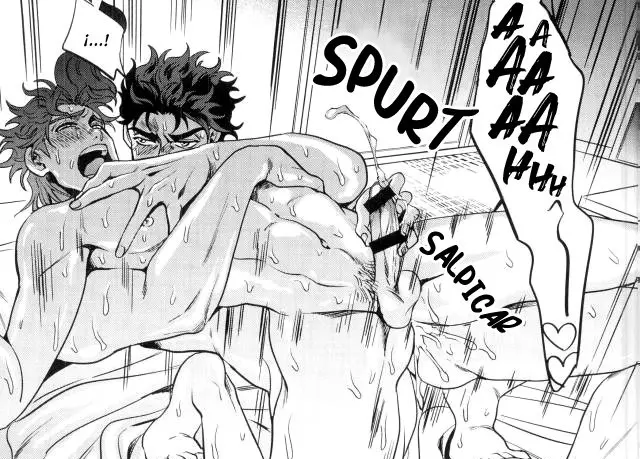 Image male,nude,penis,2boys,anal,anal_sex,male_only,yaoi,nude_male,gay,penetration,orgasm,male_penetrated,male_penetrating_male,jojo's_bizarre_adventure,stardust_crusaders,jotaro_kujo,noriaki_kakyoin,amarans