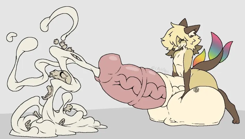 Image simple_background,solo,cum,male,penis,furry,ass,big_butt,big_penis,huge_butt,femboy,balls,huge_cock,anthro,looking_pleasured,big_balls,genital_fluids,bodily_fluids,canid,canine,canis,genitals,mammal,huge_balls,excessive_cum,excessive_genital_fluids,hyper_penis,marine,penile,animal_genitalia,fox,hybrid,hyper,hyper_genitalia,bone,male_pred,vore,cock_vore,death,bones_in_cum,cum_vore,l0cknes,l0cknes_(artist),paprika_(l0cknes)