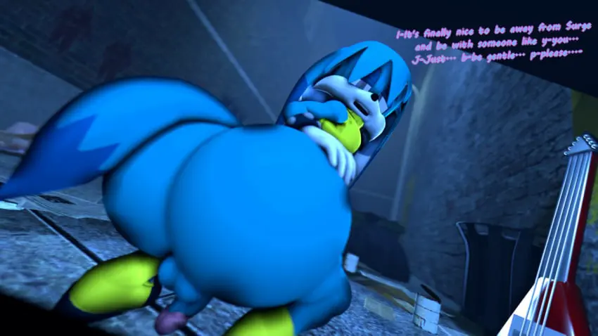 Image looking_at_viewer,1boy,male,penis,furry,ass,big_ass,big_butt,bubble_ass,bubble_butt,huge_ass,huge_butt,looking_back,femboy,anthro,on_knees,ass_focus,sega,sonic_(series),sonic_the_hedgehog_(series),butt_focus,penis_out,fennec,kitsunami_the_fennec,doppoarts