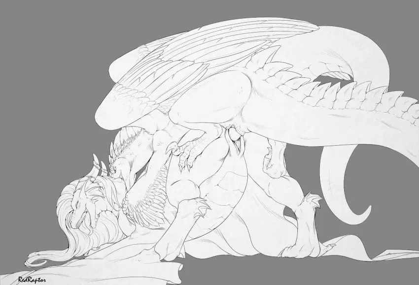 Image hi_res,male,penis,pussy,duo,intersex,male/male,hair,mythology,vaginal_penetration,penetration,black_and_white,monochrome,genitals,claws,horn,marine,scales,scalie,cuntboy,signature,animal_genitalia,mythological_creature,dragon,mythological_scalie,feral,genital_slit,mane,aquatic_dragon,belly_scales,redraptor16,ryken_aelgrin_nadorian,veladynee