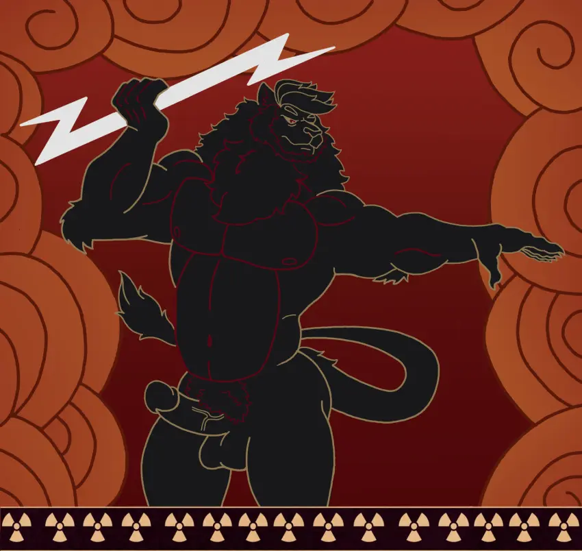 Image hi_res,long_hair,red_eyes,simple_background,solo,male,nude,penis,big_penis,disney,erection,muscular,male_only,hair,anthro,veiny_penis,cloud,looking_down,genitals,mammal,black_body,looking_at_another,humanoid_genitalia,big_muscles,vein,meme,felid,pubes,lion,muscles,light,pantherine,red_background,radiation_symbol,symbol,musclegut,lighting,raised_arm,hercules_(disney),pubes_exposed,hercules_(1997),hazard_symbol,cyrus-inkubatto,kodiak_(kodiak079)