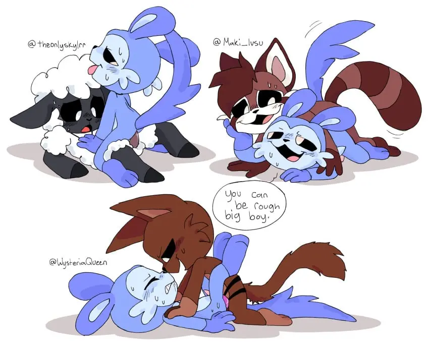 Image anal_sex,oc,furry_only,no_humans,critters_(poppy_playtime),poppy_playtime,poppy_playtime_(chapter_3),smiling_critters,pachi_rizuu,cheeky_chilla_(pachi_rizuu),pachi_rizuuanal