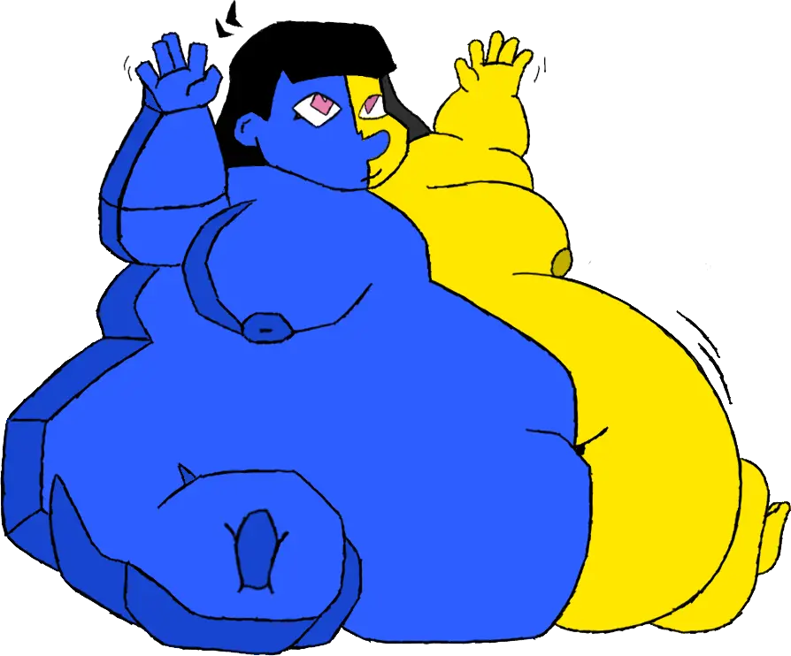 Image 1girls,breasts,female,nipples,black_hair,nude,belly,big_belly,nude_female,naked,two_tone_body,yellow_body,black_eyes,blue_nipples,naked_female,blue_body,fat,fat_female,yellow_skin,morbidly_obese_female,obese,blue_skin,obese_female,yellow_nipples,exposed_belly,two_tone_skin,fat_girl,exposed_fat_belly,ena,ena_(series),joel_g,turrón_de_doña_pepa,turron,two_tone_nipples,ena_(orginal),exposed_belly_button
