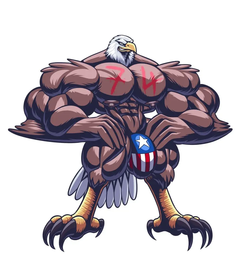 Image clothed,clothing,hi_res,nipples,solo,male,underwear,muscular,muscular_male,male_only,anthro,eagle,bulge,underwear_only,muscular_anthro,pecs,abs,avian,bird,holidays,american_flag,accipitrid,accipitriform,2017,united_states_of_america,bald_eagle,wolfiecanem,4th_of_july,american_eagle,sea_eagle,american_flag_underwear