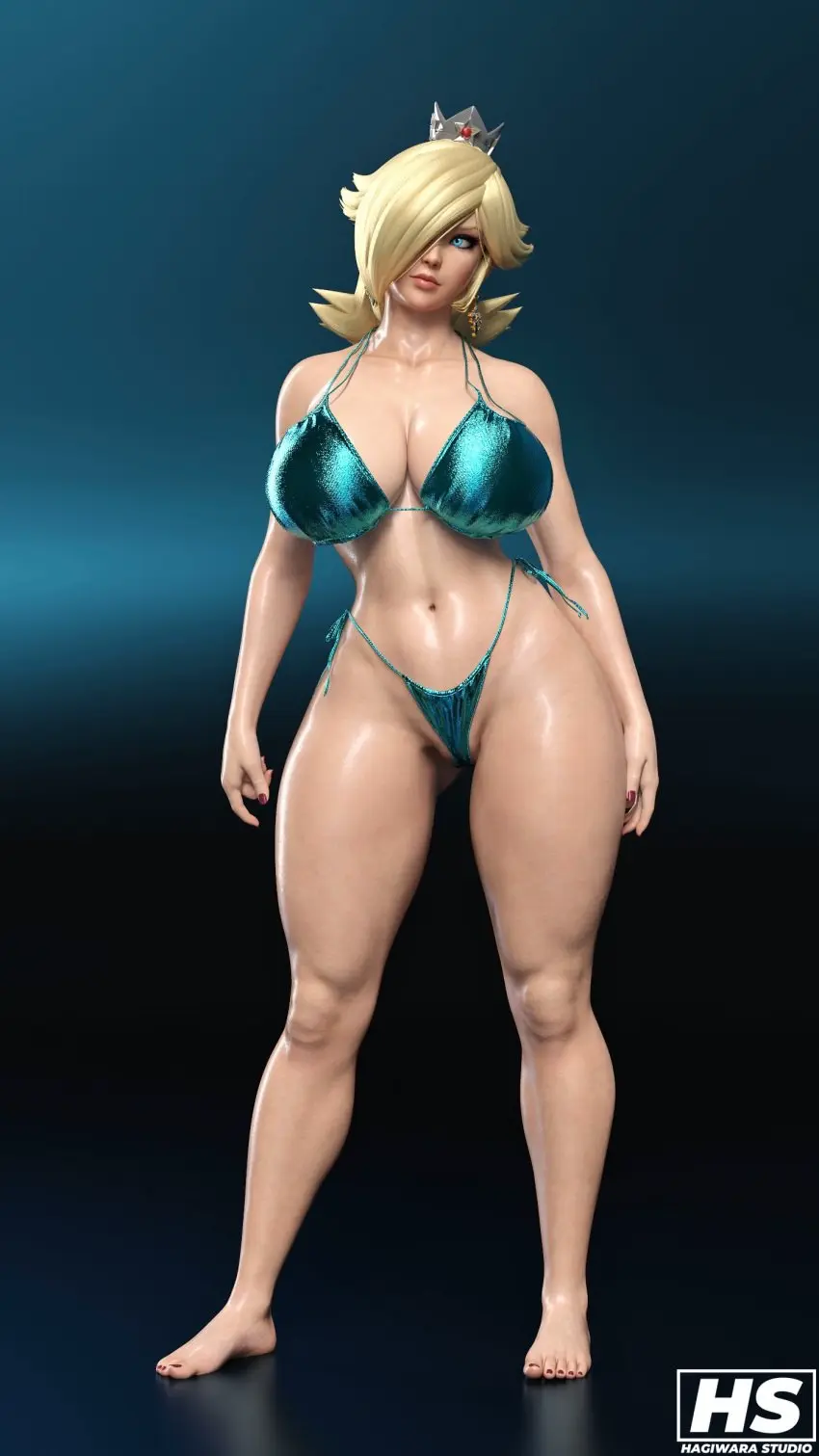 Image 1girls,big_breasts,breasts,female,female_only,large_breasts,long_hair,looking_at_viewer,solo,blue_eyes,navel,bikini,ass,big_ass,thick_thighs,voluptuous,hair_over_one_eye,blonde_hair,swimsuit,mario_(series),nintendo,3d,bimbo,super_mario_galaxy,princess_rosalina,hagiwara_studio