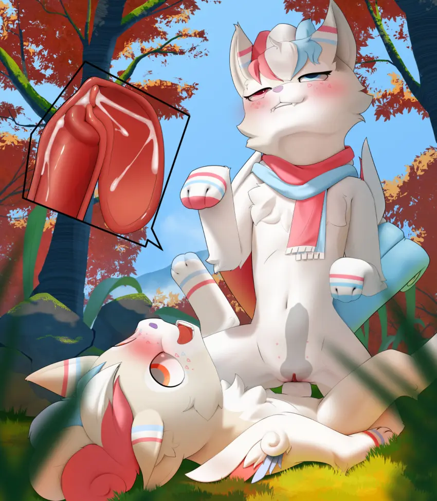 Image female,hi_res,cum,male,penis,pokemon,pokemon_(species),cum_in_pussy,cum_inside,ejaculation,nintendo,genital_fluids,bodily_fluids,genitals,animal_genitalia,animal_penis,canine_genitalia,canine_penis,feral,generation_1_pokemon,steel_cat,vulpix
