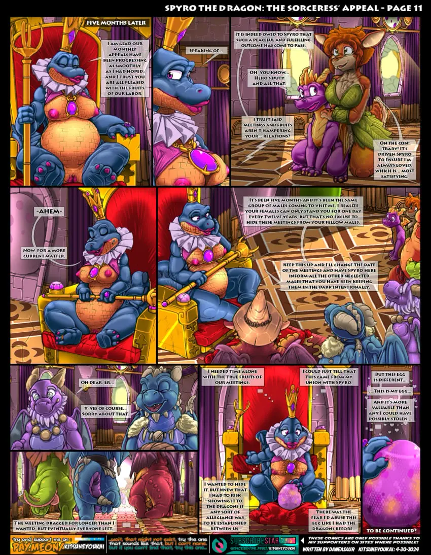 Image breasts,female,hi_res,nipples,male,pussy,areola,balls,anthro,tan_body,text,mythology,comic,fur,genitals,multicolored_body,multicolored_fur,yellow_body,english_text,2024,blue_body,green_body,scalie,purple_body,speech_bubble,brown_fur,mythological_creature,activision,dragon,mythological_scalie,spyro,spyro_the_dragon,tan_fur,brown_body,feral,group,red_body,thought_bubble,asher_(spyro),bubba_(spyro),cyprin_(spyro),dinopotamus,elora,faun_(spyro),kitsune_youkai,lyle_(spyro),magnus_(spyro),sorceress_(spyro)
