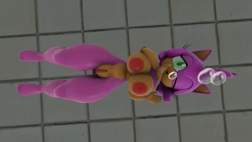 Image 1girls,big_breasts,breasts,female,solo,nude,eyelashes,3d,amy_rose,sega,sonic_(series),sonic_the_hedgehog_(series),blowing_kiss,underwater,air_bubbles,thehumblefellow