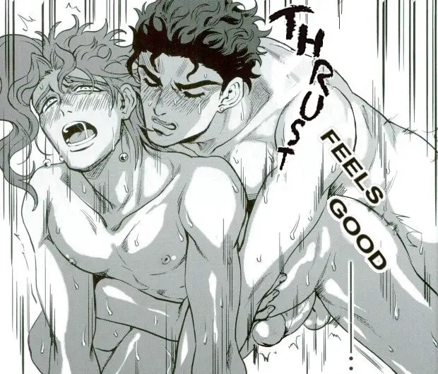 Image blush,male,nude,sex,anal,male/male,male_only,yaoi,nude_male,gay,looking_pleasured,male_penetrating_male,jojo's_bizarre_adventure,stardust_crusaders,jotaro_kujo,noriaki_kakyoin