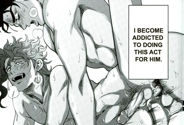 Image open_mouth,male,nude,penis,sweat,sex,2boys,male/male,male_only,yaoi,nude_male,gay,penetration,male_penetrating,male_penetrated,male_penetrating_male,jojo's_bizarre_adventure,stardust_crusaders,jotaro_kujo,noriaki_kakyoin