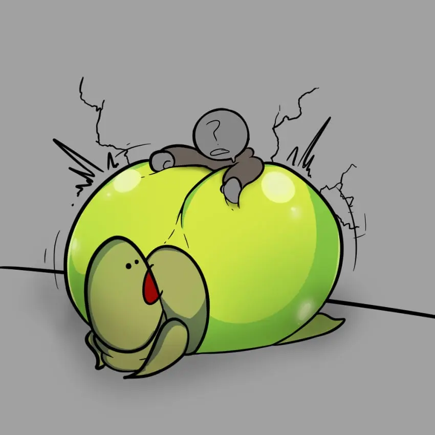 Image shiny_skin,big_ass,insects,rape,hyper_ass,helldivers,helldivers_2,terminid,anon,shiny_ass,cracked_wall,slamming,green_ass,bile_spewer_(helldivers),guywithdapen