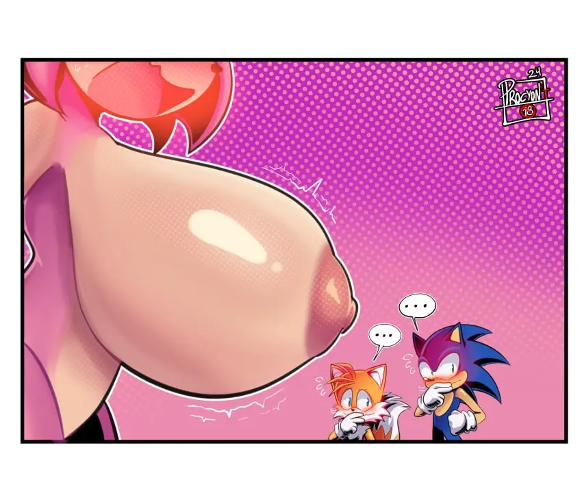 Image 1girls,big_breasts,breasts,breasts_out,female,female_only,large_breasts,smile,tail,furry,pink_nipples,pink_hair,nude_female,nudity,amy_rose,sega,sonic_(series),sonic_the_hedgehog,sonic_the_hedgehog_(series),breast_expansion,smaller_female,mobian_(species),tails_the_fox,female_nudity,miles_tails_prower,furry_girl,nudes,procyon't