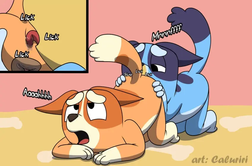 Image female,female_only,licking,male,oral,pussy,ass,sex,anal,anal_sex,anus,oral_sex,incest,sisters,orange_body,blue_body,female/female,blue_fur,dipstick_tail,orange_fur,raised_tail,feral,bluey_(series),rimming,butt_grab,rimjob,rimming_male,licking_ass,anilingus,rusty_trombone,cub,dat_ass,closeup,australian_cattle_dog,cattledog,male_anilingus,licking_anus,closeup_view,bluey_heeler,dipstick_limbs,anal_oral_sex,bingo_(bluey),bingo_heeler,blue_heeler,bluey_(bluey),caluriri,cattle_dog,licking_sound_effect