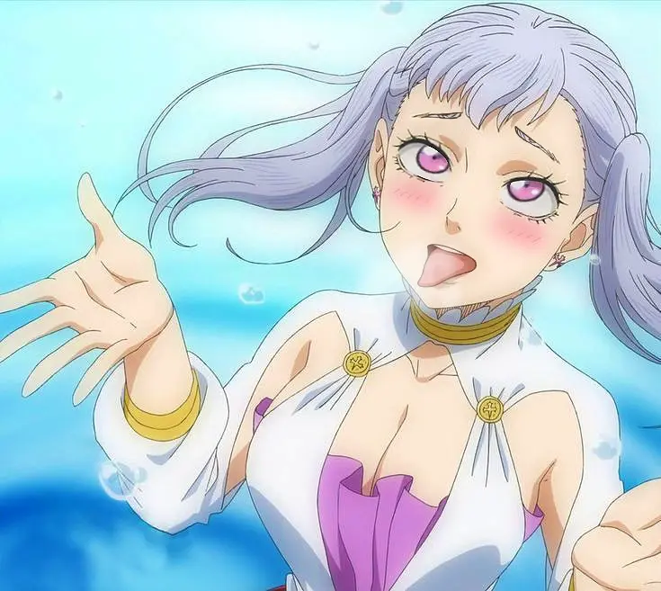 Image 1girls,breasts,female,female_only,solo,tongue_out,tongue,ahe_gao,eyes_rolling_back,black_clover,horny,horny_female,looking_up,noelle_silva,thirsty,awaiting_cum,thirsty_expression