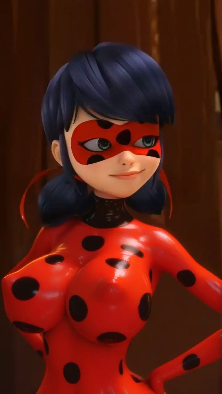Image 1girls,big_breasts,breasts,female,female_only,solo,blue_eyes,blue_hair,ai_generated,twintails,bodysuit,miraculous_ladybug,ladybug_(character),marinette_dupain-cheng,polka_dot,marinette_cheng,warmachine0001