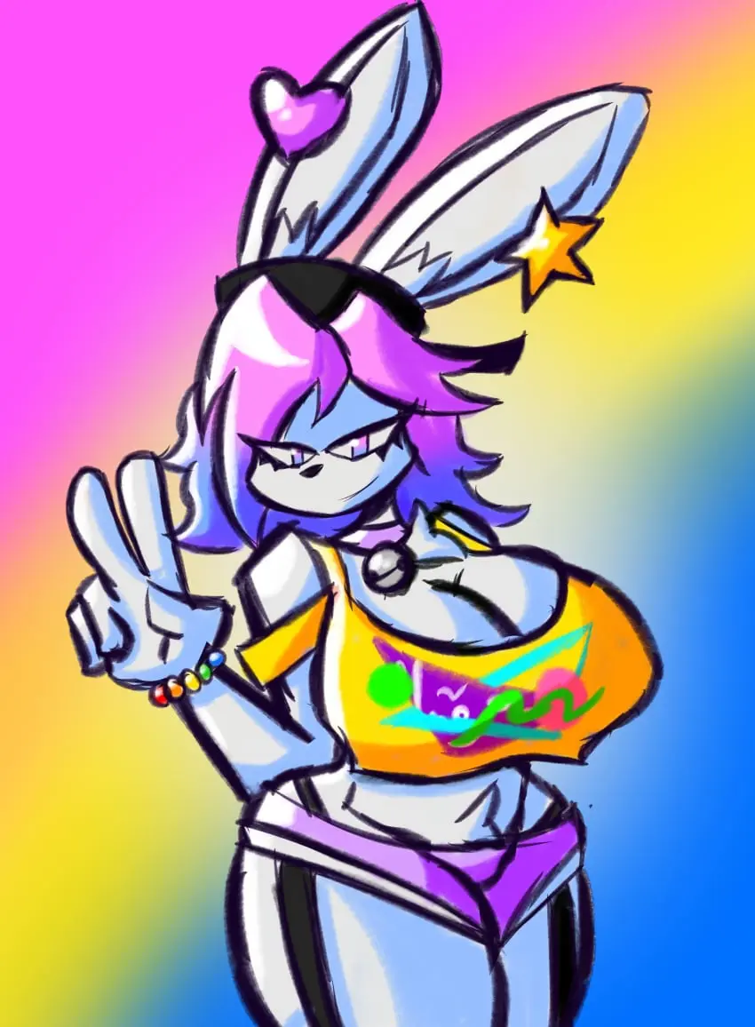 Image big_breasts,breasts,solo,1boy,male,furry,thick_thighs,wide_hips,cleavage,tagme,rabbit,busty_boy,peanut_butter_(theycallhimcake),justletmescroll