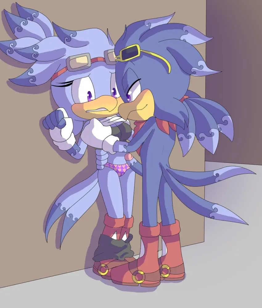 Image blush,clothed,clothing,female,hi_res,pants,shirt,gloves,male,penis,tail,bra,panties,underwear,duo,erection,humanoid,sports_bra,eyewear,male/female,feathers,anthro,pants_down,sunglasses_on_head,purple_eyes,footwear,genitals,shirt_lift,forced,partially_clothed,sega,sonic_(series),sonic_the_hedgehog_(series),avian,bird,undressing,undressing_another,boots,topwear,eyewear_on_head,goggles,goggles_on_head,handwear,fan_character,sunglasses,bottomwear,bottomwear_down,brother_(lore),brother_and_sister_(lore),incest_(lore),sibling_(lore),sister_(lore),questionable_consent,clothing_lift,tail_feathers,accipitriform,print_clothing,twins_(lore),assisted_exposure,kerchief,forced_exposure,twincest_(lore),bandana,print_panties,print_underwear,pants_around_ankles,angelofhapiness,squall_the_hawk,tidal_the_hawk