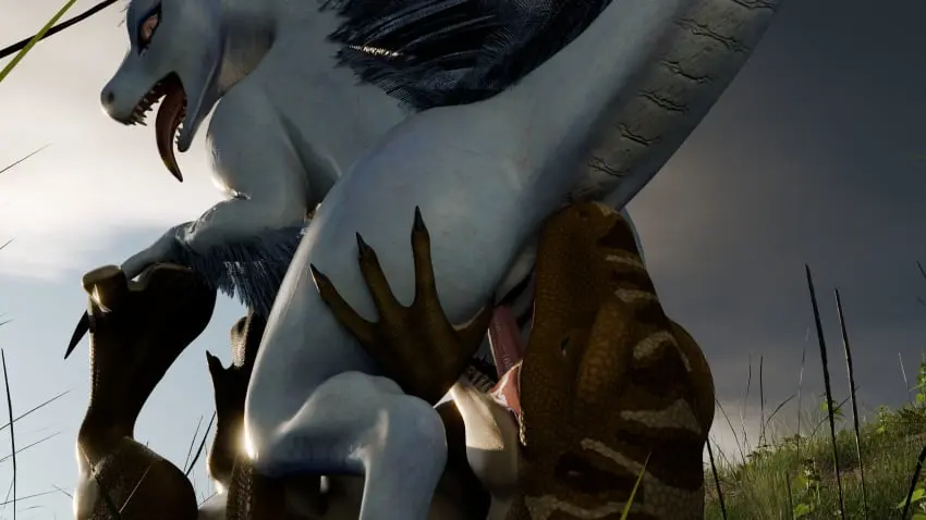 Image female,hi_res,looking_at_viewer,open_mouth,smile,male,oral,pussy,tongue_out,tongue,ass,big_butt,looking_back,sex,thick_thighs,duo,wide_hips,eyelashes,teeth,feathers,vaginal_penetration,penetration,genitals,claws,cunnilingus,oral_penetration,reptile,scalie,feral,hand_on_butt,feral_penetrating,butt_grab,dinosaur,dromaeosaurid,theropod,feral_penetrated,0mr-wolf0