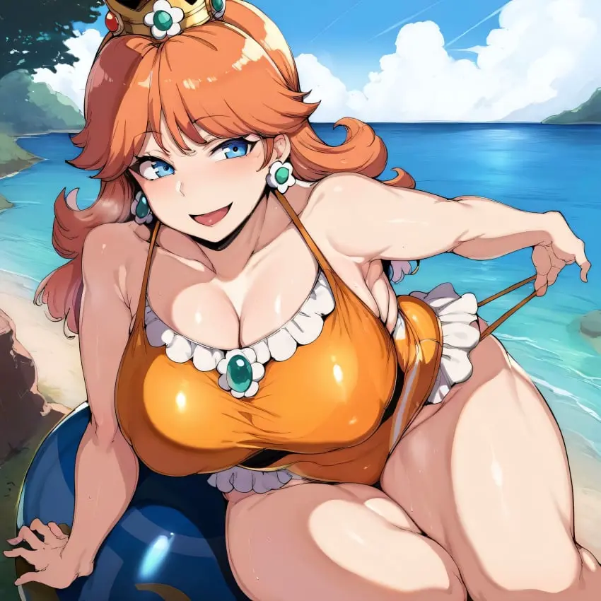 Image 1girls,big_breasts,breasts,female,large_breasts,nipples,sweat,thick_thighs,thighs,ai_generated,huge_breasts,busty,curvy,curvy_body,curvy_female,curvy_figure,brown_hair,mario_(series),nintendo,princess_daisy,alternate_breast_size,curvaceous,sweating,sweaty,sweaty_body,sweaty_breasts,venus_body,castle12