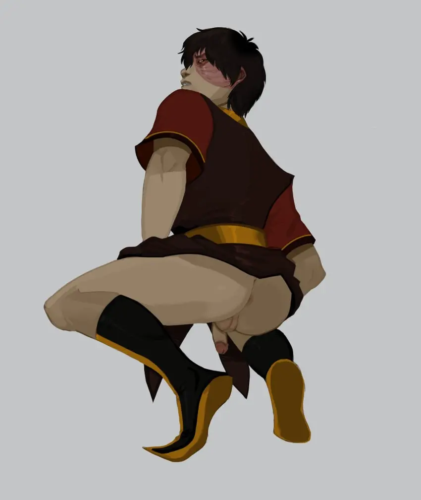Image 1boy,male,penis,ass,male_only,balls,anus,looking_down,bottomless,squatting,male_focus,asshole,half-dressed,scrotum,avatar_legends,avatar_the_last_airbender,bottomless_male,fire_nation,backsack,taint,nickelodeon,penis_under_clothes,golden_eyes,zuko,fire_nation_clothing