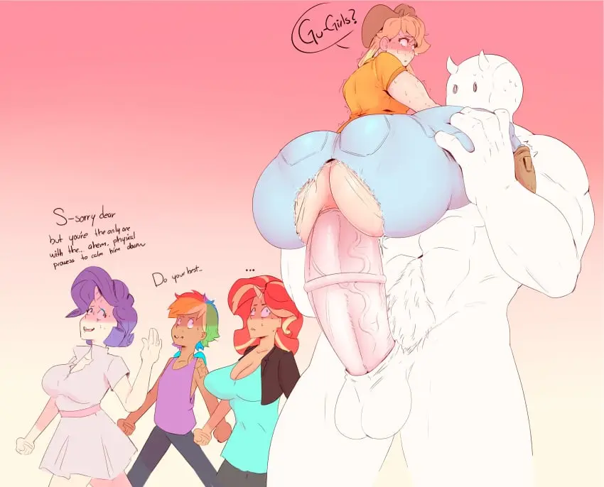 Image 1girls,breasts,female,human,large_breasts,long_hair,pants,shirt,1boy,blue_eyes,blue_hair,humanized,male,multiple_girls,penis,red_hair,ass,faceless_male,hat,huge_ass,duo,erection,gradient,multicolored_hair,massive_ass,muscular,muscular_male,anal,orange_hair,solo_focus,huge_cock,size_difference,gradient_background,text,anus,blonde_hair,monster,dress,scared,purple_hair,green_hair,helpless,white_dress,biceps,horn,faceless,straight_hair,carrying_partner,english_text,impossible_fit,rape,sweating,torn_clothes,my_little_pony,dubious_consent,carrying,flat_chest,stand_and_carry_position,horsecock,larger_male,bald,nervous,t-shirt,rainbow_dash_(mlp),rainbow_hair,1_horn,denim,jeans,torn_jeans,torn_pants,worried,upright_straddle,carrying_position,pawg,wide_penis,massive_penis,medial_ring,skin_tight,pink_background,pink_penis,crotchless,top_heavy_penis,4girls,applejack_(mlp),big_hands,imminent_rape,animal_genitalia_on_humanoid,horsecock_on_humanoid,rarity_(mlp),farmgirl,torn_legwear,tight_pants,2_horns,large_insertion,cowboy_hat,unicorn_horn,broad_shoulders,funny,worried_expression,page_1,background_characters,my_little_pony_friendship_is_magic,sweating_profusely,apple_butt,running_away,tight_jeans,grimace,sunnysundown,big_arms,crotch_cutout,sunset_shimmer,fleeing,calling_for_help,hypergamy,stockholm_syndrome,small_horns