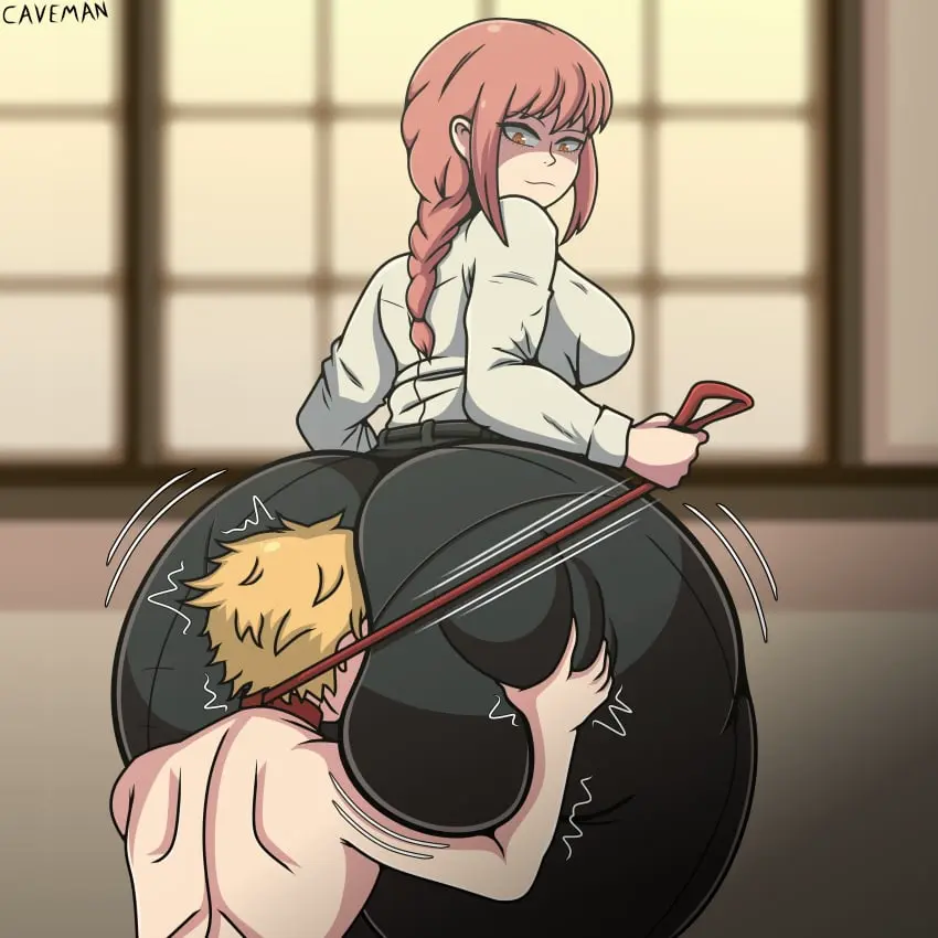 Image 1girls,big_breasts,breasts,female,large_breasts,1boy,male,red_hair,ass,big_ass,big_butt,huge_ass,looking_back,thick_thighs,thighs,ponytail,wide_hips,orange_hair,fat_ass,thick_ass,cave,grabbing,horny_male,large_ass,leash,grabbing_ass,chainsaw_man,denji_(chainsaw_man),makima_(chainsaw_man),eating_ass,leash_and_collar,pulling_leash,ass_worship,pantylines,caveman147,dog_leash