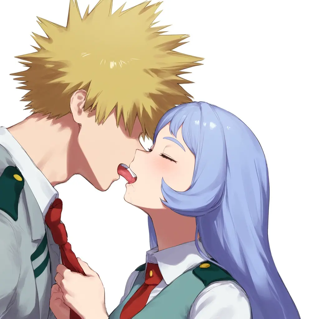 Image 1girls,blush,female,long_hair,very_long_hair,1boy,blue_hair,male,tongue_out,tongue,ai_generated,blonde_hair,my_hero_academia,closed_eyes,saliva,kissing,saliva_trail,blonde_hair_male,tie,french_kiss,tongue_in_mouth,spiky_hair,tongue_kiss,blue_hair_female,making_out,nejire_hado,katsuki_bakugou,en_ryu,tie_pull