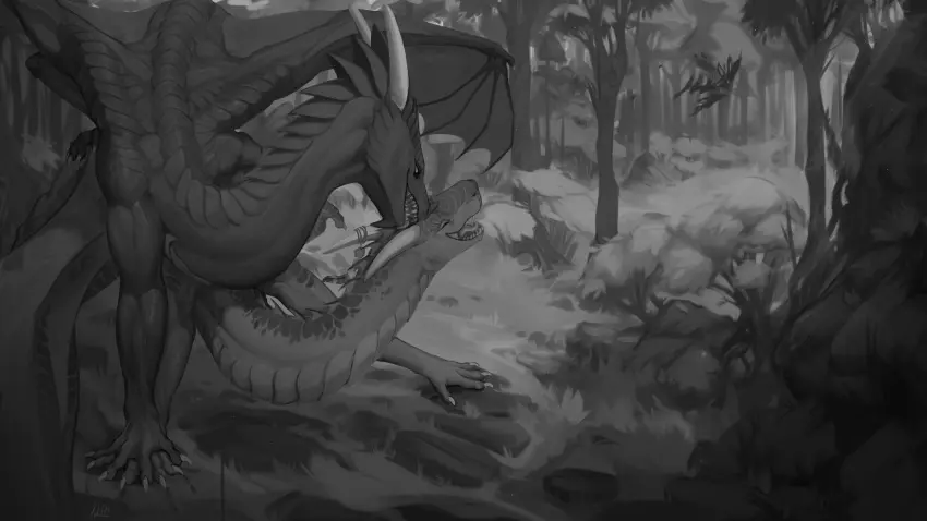 Image female,hi_res,open_mouth,licking,male,tongue,sex,duo,ambiguous_penetration,from_behind_position,male/female,wings,mythology,european_mythology,looking_pleasured,penetration,monochrome,claws,horn,female_penetrated,male_penetrating,2024,scales,scalie,outside,male_penetrating_female,story,mythological_creature,dragon,mythological_scalie,western_dragon,detailed_background,feral,quadruped,feral_on_feral,feral_penetrating,mounting,white_claws,story_in_description,feral_penetrated,feral_penetrating_feral,head_lick,lin_fluffydragon