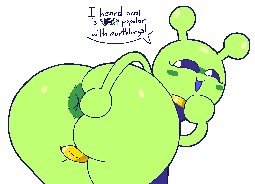 Image 1girls,female,shiny_skin,white_background,pussy,ass,big_ass,text,anus,thick_ass,green_skin,original,original_character,curvy_female,dialogue,oc,text_bubble,alien,alien_girl,wide_ass,chinese_clothes,spread_ass,showing_ass,pussy_tape,showing_anus,lunabella_(mschaox6),slem