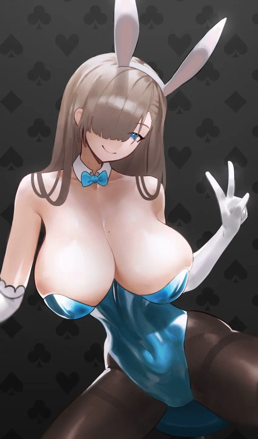 Image big_breasts,breasts,female,blue_eyes,blue_archive,tagme,blonde_hair,asuna_(blue_archive),bunny_ears,tight_clothing,bunnysuit,anime,asuna_(bunny)_(blue_archive),cookieey